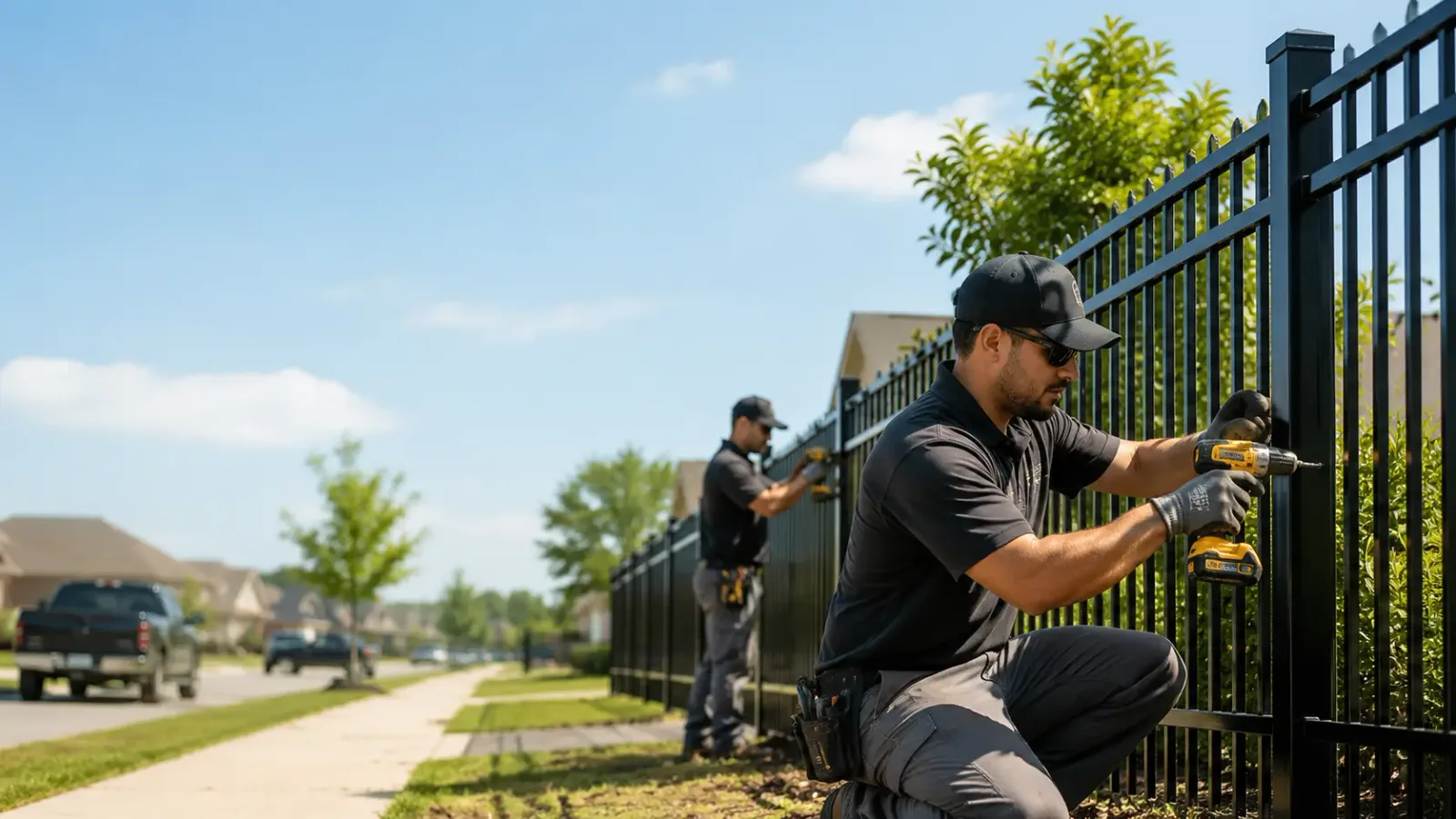 Metal Fence Installation in Bourbon, IN